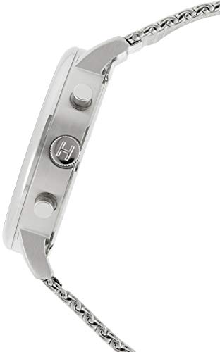  Shop Authentic Tommy Hilfiger Evan Grey Dial Silver Mesh Bracelet Watch for Men - 1710396 - Luxxuri