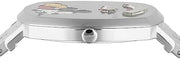  Shop Authentic Gucci Grip x Disney Quartz Silver Dial Silver Steel Strap Unisex Watch - YA157419 - Luxxuri