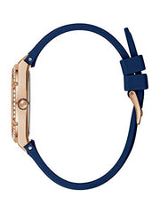  Shop Authentic Guess Cosmo Diamonds Blue Blue Dial Blue Silicone Strap Watch for Women - GW0034L4 - Luxxuri