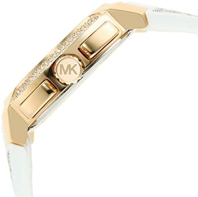  Shop Authentic Michael Kors Sydney Quartz White Dial White Leather Strap Watch For Women - MK7221 - Luxxuri
