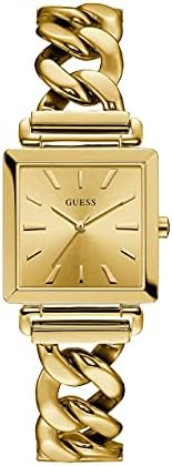  Shop Authentic Guess Vanity Gold Dial Gold Steel Strap Watch for Women - W1029L2 - Luxxuri