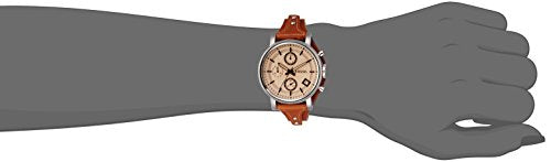  Shop Authentic Fossil Original Boyfriend Sport Chronograph Beige Dial Brown Leather Strap Watch for Women - ES4046 - Luxxuri