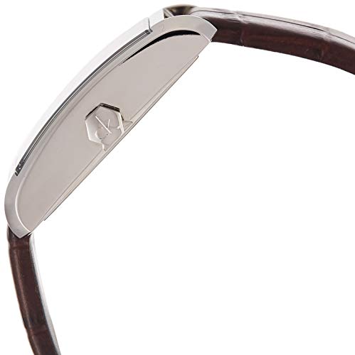  Shop Authentic Calvin Klein Window Silver Dial Brown Leather Strap Watch for Women - K2M23126 - Luxxuri