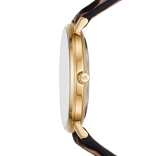  Shop Authentic Michael Kors Pyper Three-Hand White Dial Cheetah Print Leather Strap Watch for Women - MK4751 - Luxxuri