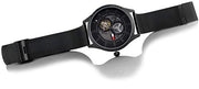  Shop Authentic Tommy Hilfiger Spencer Skeleton Black Dial Black Mesh Bracelet Watch for Men - 1791644 - Luxxuri