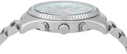  Shop Authentic Michael Kors Lexington Chronograph Blue Dial Silver Steel Strap Watch for Men - MK9165 - Luxxuri