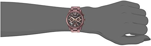  Shop Authentic Fossil Perfect Boyfriend Multifunction Maroon Dial Maroon Steel Strap Watch for Women - ES4110 - Luxxuri