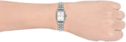  Shop Authentic Emporio Armani Gianni T-Bar Quartz White Dial Silver Steel Strap Watch For Women - AR11405 - Luxxuri