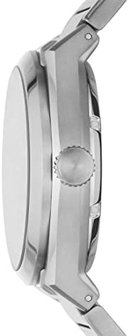  Shop Authentic Fossil Everett Automatic Skeleton Blue Dial Silver Steel Strap Watch for Men - ME3220 - Luxxuri