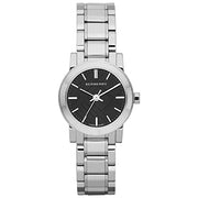  Shop Authentic Burberry The City Black Dial Silver Steel Strap Watch for Women - BU9201 - Luxxuri