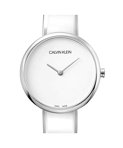  Shop Authentic Calvin Klein Seduce White Dial Two Tone Steel Strap Watch for Women - K4E2N116 - Luxxuri