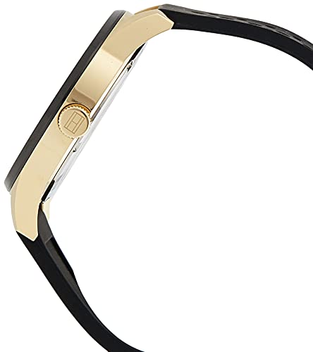  Shop Authentic Tommy Hilfiger Austin Black Dial Black Rubber Strap Watch for Men - 1791636 - Luxxuri