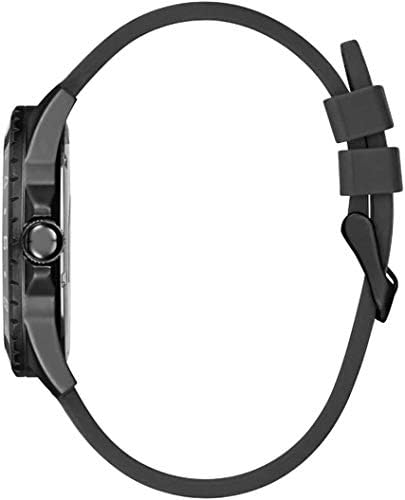  Shop Authentic Guess Odyssey Quartz Black Dial Black Silicone Strap Watch For Men - W1108G3 - Luxxuri