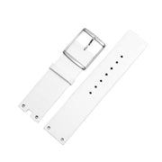  Shop Authentic Calvin Klein Glam Transparent Dial White Leather Strap Watch for Women - K9423101 - Luxxuri