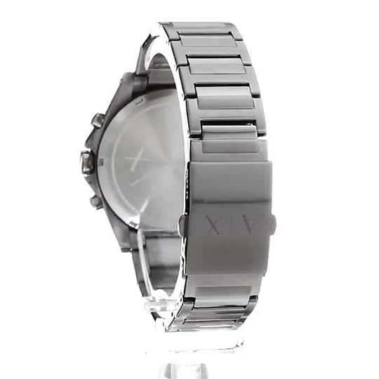  Shop Authentic Armani Exchange Drexler Chronograph Grey Dial Grey Steel Strap Watch For Men - AX2603 - Luxxuri