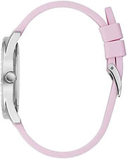  Shop Authentic Guess G-Twist Diamonds Silver Dial Pink Rubber Strap Watch for Women - W1240L1 - Luxxuri