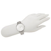 Coach Perry Silver Dial Silver Steel Strap Watch for Women - 14503344