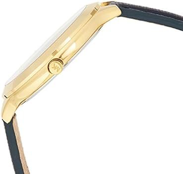  Shop Authentic Michael Kors Runway Quartz Gold Dial Blue Leather Strap Watch For Women - MK2285 - Luxxuri