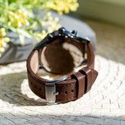  Shop Authentic Fossil Brox Multifunction Grey Dial Brown Leather Strap Watch for Men - BQ2800 - Luxxuri