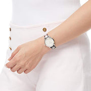  Shop Authentic Burberry Classic Stone Silver Dial Horseberry Black Leather Strap Watch for Women - BU10103 - Luxxuri