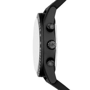  Shop Authentic Michael Kors Accelerator Chronograph Black Dial Black Nylon Strap Watch for Men - MK9143 - Luxxuri