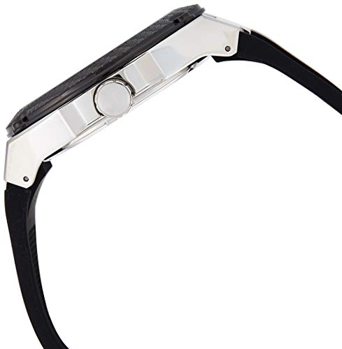  Shop Authentic Guess Legacy White Dial Black Rubber Strap Watch For Men - W1049G3 - Luxxuri