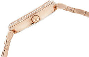  Shop Authentic Michael Kors Caitlin Red Dial Rose Gold Stainless Steel Strap Watch for Women - MK3377 - Luxxuri