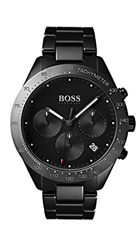  Shop Authentic Hugo Boss Talent Black Ceramic Dial Black Steel Strap Watch for Men - 1513581 - Luxxuri