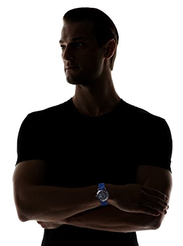  Shop Authentic Burberry The City Sport Chronograph Black Dial Blue Rubber Strap Watch For Men - BU9807 - Luxxuri