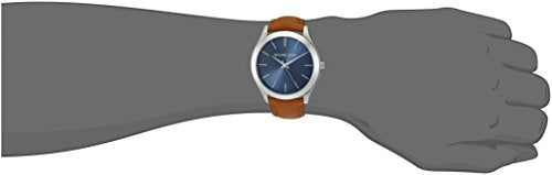 Shop Authentic Michael Kors Slim Runway Analog Blue Dial Brown Leather Strap Watch For Men - MK8508 - Luxxuri