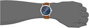  Shop Authentic Michael Kors Slim Runway Analog Blue Dial Brown Leather Strap Watch For Men - MK8508 - Luxxuri