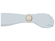  Shop Authentic Michael Kors Brinkley Chronograph Silver Dial Two Tone Steel Strap Watch for Women - MK6188 - Luxxuri