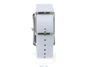  Shop Authentic Calvin Klein Window White Dial White Leather Strap Watch for Men - K2M21120 - Luxxuri
