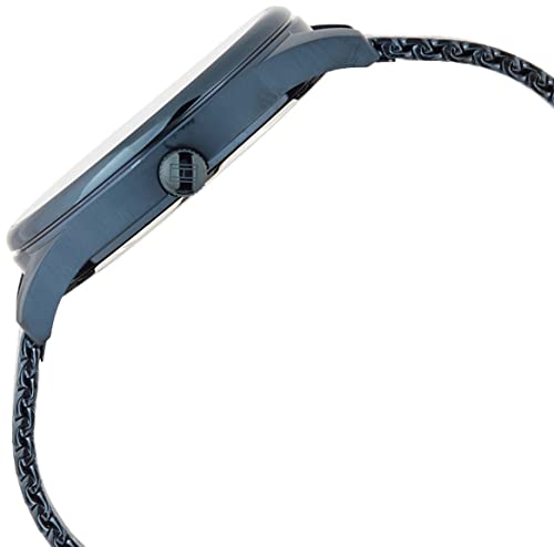 Shop Authentic Tommy Hilfiger Damon Quartz Blue Dial Blue Mesh Bracelet Watch for Men - 1791421 - Luxxuri
