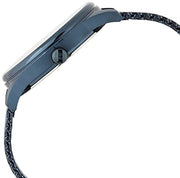  Shop Authentic Tommy Hilfiger Damon Quartz Blue Dial Blue Mesh Bracelet Watch for Men - 1791421 - Luxxuri