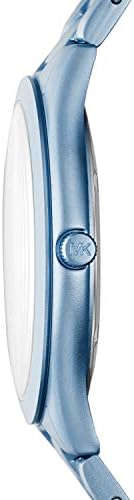  Shop Authentic Michael Kors Slim Runway Blue Dial Blue Steel Strap Watch For Women - MK4548 - Luxxuri