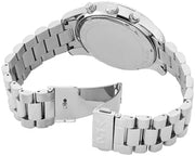  Shop Authentic Michael Kors Lexington Chronograph Blue Dial Silver Steel Strap Watch for Men - MK9165 - Luxxuri
