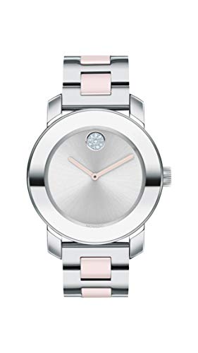  Shop Authentic Movado Bold Silver Dial Two Tone Steel Strap Watch for Women - 3600702 - Luxxuri