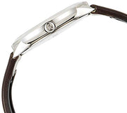  Shop Authentic Calvin Klein Minimal Silver Dial Brown Leather Strap Watch for Men - K3M221G6 - Luxxuri