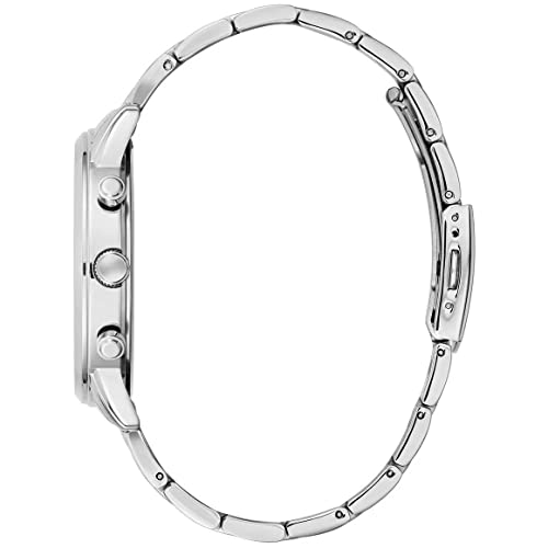  Shop Authentic Guess Hendrix Silver Dial Silver Steel Strap Watch for Men - GW0066G1 - Luxxuri
