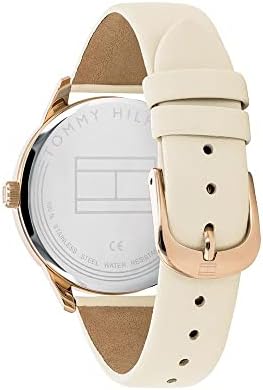  Shop Authentic Tommy Hilfiger Brooke Quartz White Dial Cream Leather Strap Watch for Women  - 1782022 - Luxxuri