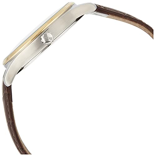  Shop Authentic Hugo Boss Classic White Dial Brown Leather Strap Watch for Men - 1513486 - Luxxuri
