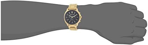  Shop Authentic Michael Kors Sullivan Quartz Black Dial Gold Steel Strap Watch For Men - MK8969 - Luxxuri