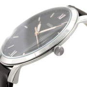  Shop Authentic Fossil The Minimalist 3H Black Dial Brown Leather Strap Watch for Men - FS5464 - Luxxuri