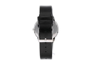  Shop Authentic Calvin Klein Minimal Silver Dial Black Leather Strap Watch for Men - K3M221CY - Luxxuri