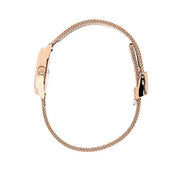  Shop Authentic Calvin Klein Minimal White Dial Rose Gold Mesh Bracelet Watch for Women - K3M23626 - Luxxuri