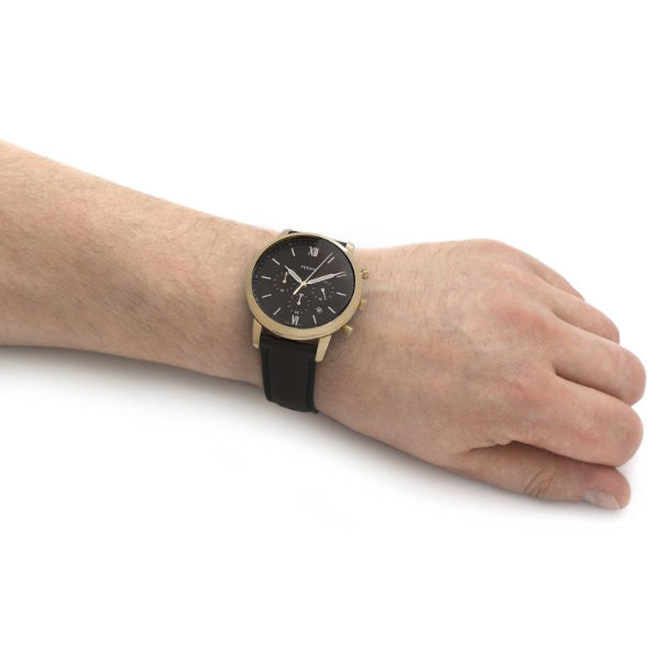  Shop Authentic Fossil Neutra Chronograph Brown Dial Brown Leather Strap Watch for Men - FS5763 - Luxxuri