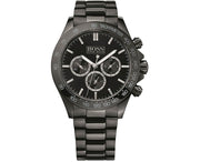  Shop Authentic Hugo Boss Ikon Chronograph Black Dial Black Steel Strap Watch for Men - 1512961 - Luxxuri
