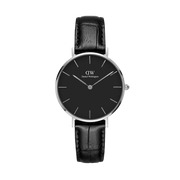 Shop Authentic Daniel Wellington Classic Petite Reading Black Dial Black Leather Strap Watch For Women - DW00100235 - Luxxuri