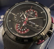  Shop Authentic Maserati Ingegno Chronograph Black Dial Black Leather Strap Watch For Men - R8871619003 - Luxxuri